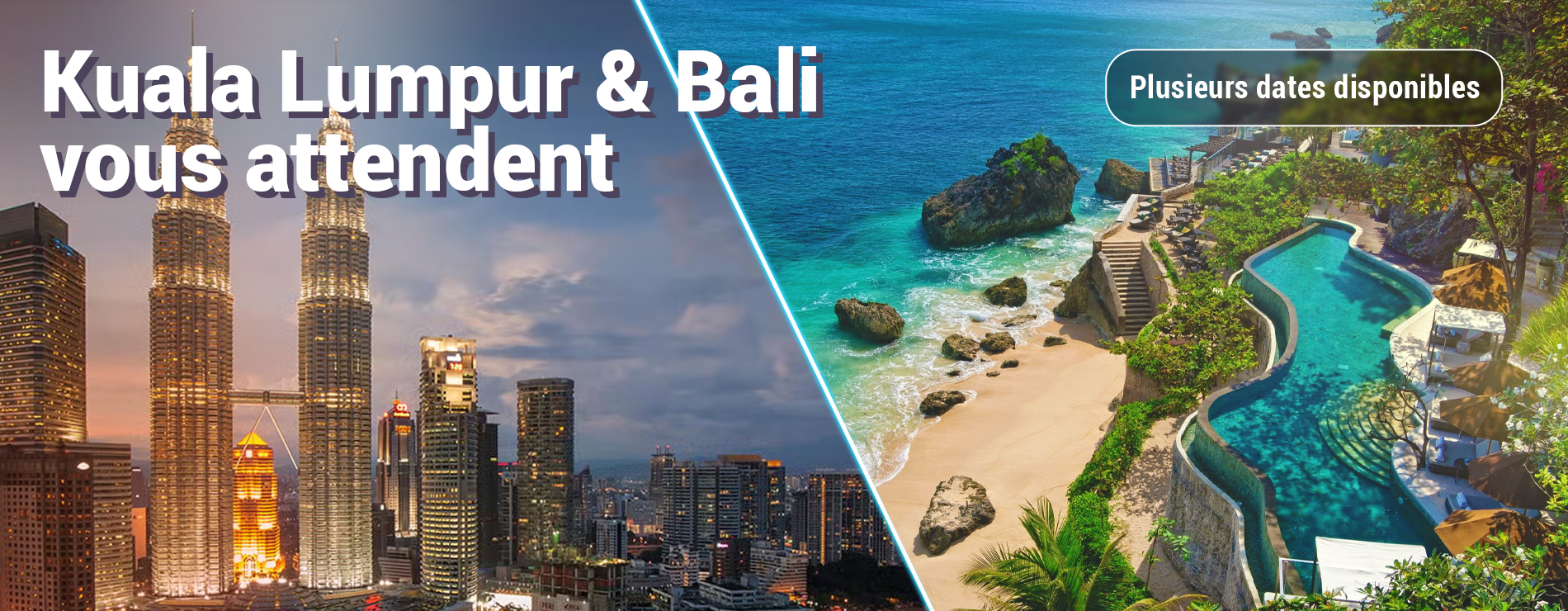 Voyage organisé Bali et Kuala Lumpur